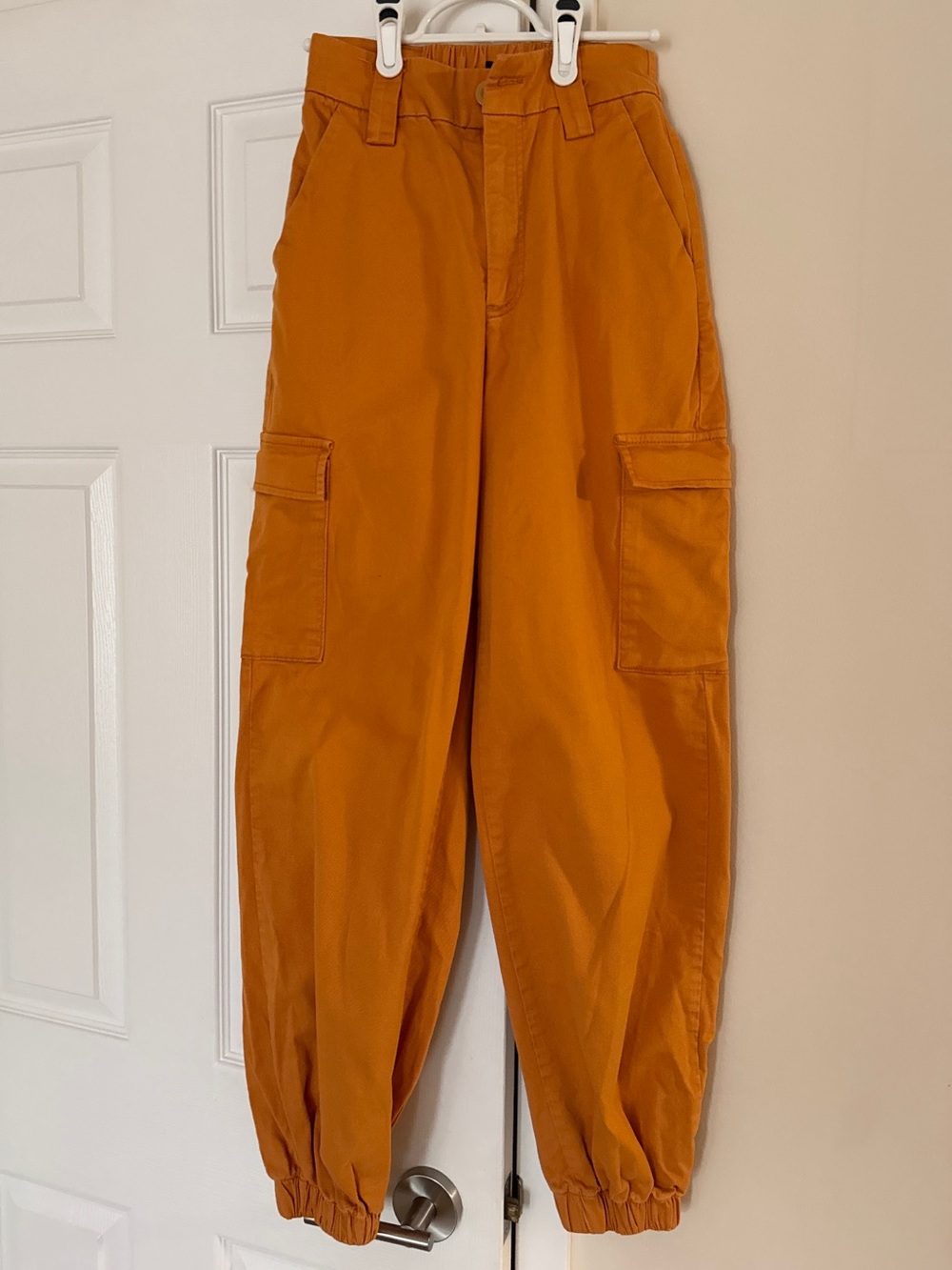 Urban Outfitters BDG Women's Cargo Joggers in Burnt Orange